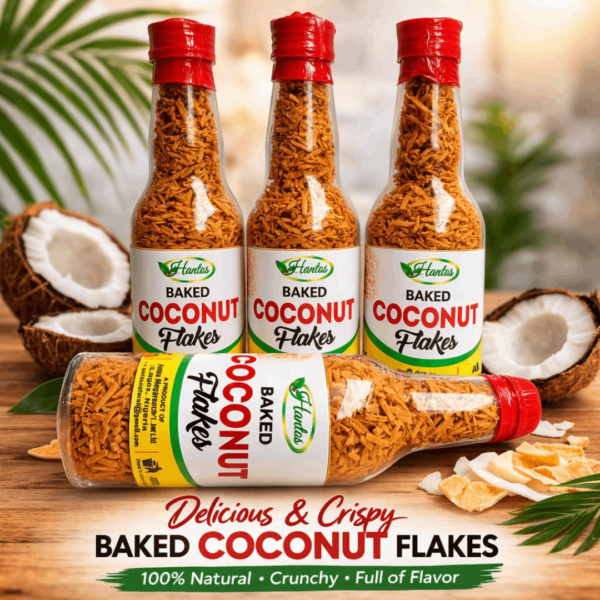 Hantos Natural Baked Coconut Flakes