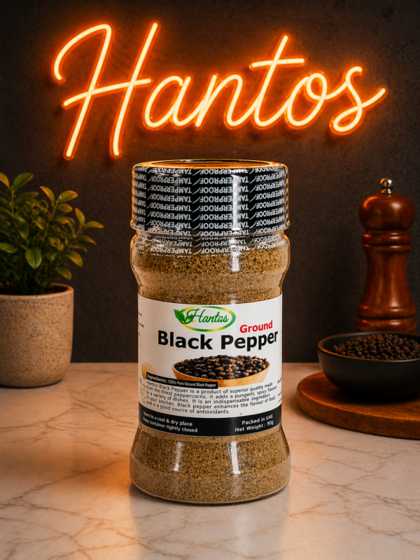 Hantos Natural Ground Black Pepper
