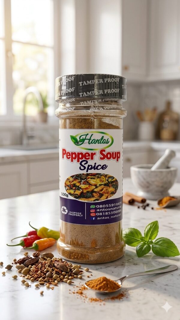 Hantos Natural Ground Pepper Soup Spice